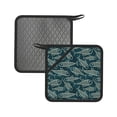 thumbnail image 1 of Pofeuu Fish Style Print Silicone Trivet Mats,Silicone Hot Pads for Kitchen, Silicone Trivets for Hot Pots and Pans, Silicone Hot Pad, 1 of 8