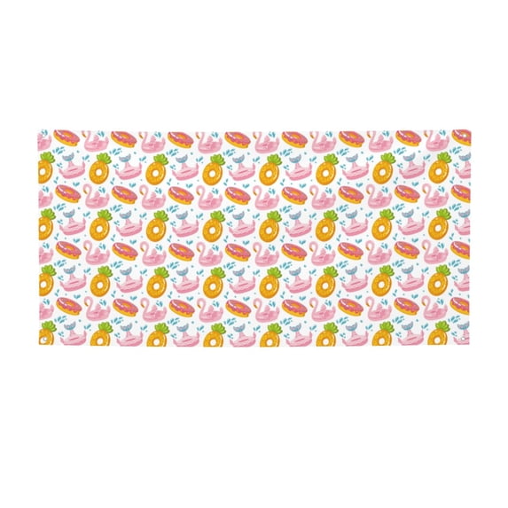 Pofeuu Flamingo And Pineapple Print Colorful Yard Festival Banner Sign Party Outdoor & Indoor Party Decoration Banne Festival Yard Sign-Small