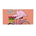 thumbnail image 1 of Pofeuu Flamingo Riding a Bicycle Print Colorful Yard Festival Banner Sign Party Outdoor & Indoor Party Decoration Banne Festival Yard Sign-Medium, 1 of 8