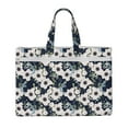 thumbnail image 1 of Pofeuu Floral Flowers Blue Print Laptop Bag Carrying - Computer Bag Laptop Case Shoulder Slim Work Travel, 1 of 8