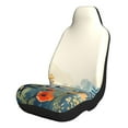 thumbnail image 1 of Pofeuu Floral Mountain Landscape Print Automotive Car Seat Covers Flat Cloth Full Set Seat Covers,Car Seat Covers front seats for Cars Trucks and SUVs-1, 1 of 9