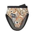 thumbnail image 1 of Pofeuu Floral Paisley Print Thickened Mini Silicone Oven Mitts Heat Resistant, Rubber Oven Mitt Gloves, Finger Pinch Grips, Pot Holder, Silicone Potholder, 1 of 7