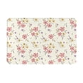 thumbnail image 1 of Pofeuu Floral Print Flannel Doormats Rug16"x24"Rug Washable Doormats Indoor Outdoor Rugs for Layered Front Door Mats, Porch, Kitchen, Entryway, 1 of 7