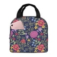 thumbnail image 1 of Pofeuu Floral Print Lunch Bag Lunch Box Large Capacity Insulated Lunch Bag for Adult, Leakproof Reusable Lunch Tote Bags for Work, 1 of 5