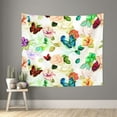 thumbnail image 1 of Pofeuu Floral Vintage Print Wall Tapestry Decoration Wall Hanging Tapestry 60 x 51 Inch, 1 of 6