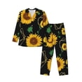 thumbnail image 1 of Pofeuu Flower (2) Print Men's Long Sleeve Pajama Set Pijamas Para Hombres Pijamas Para Hombres Mens Pajamas Set-XX-Large, 1 of 7