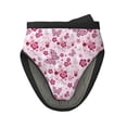 thumbnail image 1 of Pofeuu Flower Butterfly Print Thickened Mini Silicone Oven Mitts Heat Resistant, Rubber Oven Mitt Gloves, Finger Pinch Grips, Pot Holder, Silicone Potholder, 1 of 7