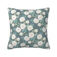 thumbnail image 1 of Pofeuu Flower Print Double-sided plush pillowcase Square Throw Pillow Covers Pillows Cover for Living Room Bedroom Sofa Couch Cushion Cover（No pillow core）-20"x20", 1 of 7
