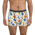 thumbnail image 1 of Pofeuu Flower Print Men’s Boxer Briefs, Moisture-Wicking Underwear, Regular,Trunk-XX-Large, 1 of 5