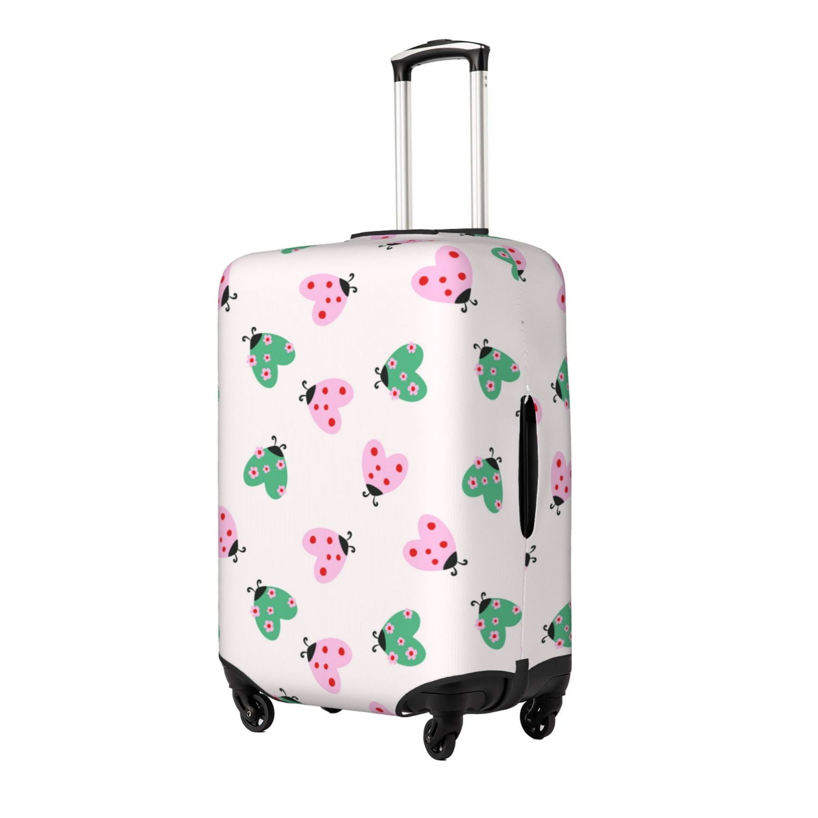 Psychedelic Pattern Print Luggage Cover Protector