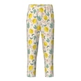 thumbnail image 1 of Pofeuu Flowers and Butterflies Print Teenagers' Pajama Pants, Soft Lounge Pajama Pants with big pockets for Men Plaid Pj Bottoms-Medium, 1 of 6