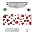 thumbnail image 1 of Pofeuu Fly Flying Ladybug Print Desk Mat for Keyboard and Mouse，Computer Desk Matt for Desktop，Large Mouse Pad for Desk，Desk Pads on Top of Desks 12x31.5in, 1 of 8