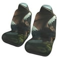 thumbnail image 1 of Pofeuu Forest Stone-Colored Dragon Print Automotive Car Seat Covers Flat Cloth Full Set Seat Covers,Car Seat Covers front seats for Cars Trucks and SUVs(Two packs), 1 of 7