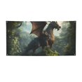 thumbnail image 1 of Pofeuu Forest Stone-Colored Dragon Print Colorful Yard Festival Banner Sign Party Outdoor & Indoor Party Decoration Banne Festival Yard Sign-Small, 1 of 8