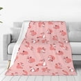 thumbnail image 1 of Pofeuu Fox Print Ultra-Soft Micro Fleece Blanket,for Bed Or Sofa,All Season Throw Blankets Flannel Blanket-60"x50", 1 of 7