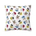 thumbnail image 1 of Pofeuu French Bulldog With Coffee Cup Print Double-sided plush pillowcase Square Throw Pillow Covers Pillows Cover for Living Room Bedroom Sofa Couch Cushion Cover（No pillow core）-18"x18", 1 of 7