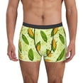 thumbnail image 1 of Pofeuu Fresh Corn Print Men’s Boxer Briefs, Moisture-Wicking Underwear, Regular,Trunk-Large, 1 of 5