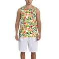 thumbnail image 1 of Pofeuu Fruits Peach1 Print Basketball Jersey, Shirts for Men Youth Basketball Jersey Crew Neck-4X-Large, 1 of 6