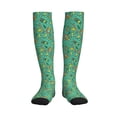 thumbnail image 1 of Pofeuu Funny Animals in Jungle Print Compression Socks for Women & Men Circulation - Best Support for Nurses,Running,Athletic,Sports, 1 of 7