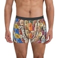 thumbnail image 1 of Pofeuu Funny Dogs Family Print Men’s Boxer Briefs, Moisture-Wicking Underwear, Regular,Trunk-Large, 1 of 5