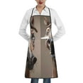 thumbnail image 1 of Pofeuu Funny Horse Faces Expressions Print Aprons with Pockets, Cute Aprons for Kitchen, Cooking, Server, Barber, Chef Apron, 1 of 7