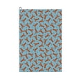 thumbnail image 1 of Pofeuu Funny Lobsters Print Premium Golf Towel with Carabiner Clip Absorbent Microfiber Waffle Pattern Golf Towel for Golf Bag Trolly Belt Loop, 1 of 8