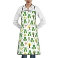 thumbnail image 1 of Pofeuu Funny Toad Print Aprons with Pockets, Cute Aprons for Kitchen, Cooking, Server, Barber, Chef Apron, 1 of 7