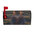 thumbnail image 1 of Pofeuu Garden Meditating Weasel Print Mailbox Covers Letterbox Cover Mailbox Wrap for Home Garden Yard Outdoor Decor -25.5x21 in, 1 of 8