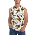 thumbnail image 1 of Pofeuu German Shepherd Dog Print Men's Muscle T-Shirt, Sleeveless, Muscle Tank, Classic Muscle Tee Top For Men Casual Sleeveless Muscle T-Shirt Trendy Clothes-Large, 1 of 7