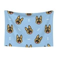 thumbnail image 1 of Pofeuu German Shepherd Puppy Print Puppy Blanket,Dog Blankets,Pet Blanket Cozy Cat Blankets for Indoor Cats, Fuzzy Pet Blanket for Kitten Doggy Dog Blankets-Large, 1 of 8