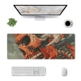 thumbnail image 1 of Pofeuu Gigantic Skull In Clouds Print Desk Mat for Keyboard and Mouse，Computer Desk Matt for Desktop，Large Mouse Pad for Desk，Desk Pads on Top of Desks 12x31.5in, 1 of 8
