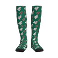 thumbnail image 1 of Pofeuu Gingerbread Snowman Cookies Print Compression Socks for Women & Men Circulation - Best Support for Nurses,Running,Athletic,Sports, 1 of 7