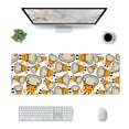 thumbnail image 1 of Pofeuu Giraffes Head Print Desk Mat for Keyboard and Mouse，Computer Desk Matt for Desktop，Large Mouse Pad for Desk，Desk Pads on Top of Desks 12x31.5in, 1 of 8