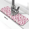 thumbnail image 1 of Pofeuu Girl Butterfly Print Splash Guard for Sink Faucet Sink Gadgets-Splash Guard Behind Faucet Drip Catcher for Kitchen, Bathroom,Sink Mat, 1 of 7