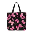 thumbnail image 1 of Pofeuu Girl Butterfly Print Tote Bag for Women,Hobo HandBags with Zipper,Large Capacity Casual Shoulder Handbags with Inner Pockets, 1 of 7
