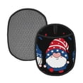 thumbnail image 1 of Pofeuu Gnome Independence Day Print Silicone Pot Mat Mitten With Hanging Loop Heat Resistant Oven Mitts Non-Slip Bbq Baking Smoking Potholders, 1 of 7