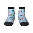 thumbnail image 1 of Pofeuu Gnome Pool Party Print 30cm Socks, Adult Running Hiking Socks for Youth and Adult, 1 of 7