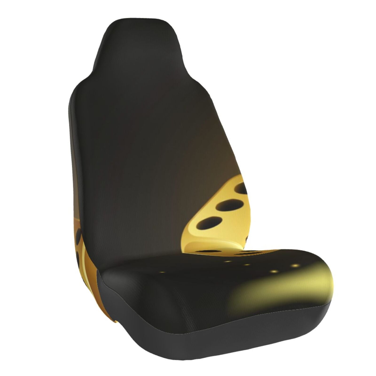 Pofeuu Golden Dice Print Automotive Car Seat Covers Flat Cloth Full Set