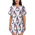 thumbnail image 1 of Pofeuu Golf balls Print Women's Pajama Set Short/Shorts Soft Button PJs Elastic Drawstring Waist Sleepwear-XX-Large, 1 of 6