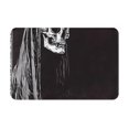 thumbnail image 1 of Pofeuu Gothic Skull Drape Print Flannel Doormats Rug16"x24"Rug Washable Doormats Indoor Outdoor Rugs for Layered Front Door Mats, Porch, Kitchen, Entryway, 1 of 7