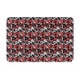 thumbnail image 1 of Pofeuu Graffiti Valentine Day Print Flannel Doormats Rug16"x24"Rug Washable Doormats Indoor Outdoor Rugs for Layered Front Door Mats, Porch, Kitchen, Entryway, 1 of 7