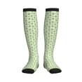 thumbnail image 1 of Pofeuu Green Avocado Print Compression Socks for Women & Men Circulation - Best Support for Nurses,Running,Athletic,Sports, 1 of 7