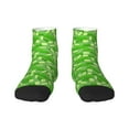 thumbnail image 1 of Pofeuu Green Cucumber Print 30cm Socks, Adult Running Hiking Socks for Youth and Adult, 1 of 7