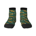 thumbnail image 1 of Pofeuu Green Plants with Fox Print 30cm Socks, Adult Running Hiking Socks for Youth and Adult, 1 of 7