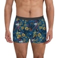 thumbnail image 1 of Pofeuu Halloween Elements Print Men’s Boxer Briefs, Moisture-Wicking Underwear, Regular,Trunk-Medium, 1 of 5