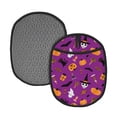 thumbnail image 1 of Pofeuu Halloween2 Print Silicone Pot Mat Mitten With Hanging Loop Heat Resistant Oven Mitts Non-Slip Bbq Baking Smoking Potholders, 1 of 7