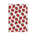 thumbnail image 1 of Pofeuu Hand Drawn Strawberry Print Premium Golf Towel with Carabiner Clip Absorbent Microfiber Waffle Pattern Golf Towel for Golf Bag Trolly Belt Loop, 1 of 8