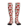 thumbnail image 1 of Pofeuu Hand Drawn Tomatoes Print Compression Socks for Women & Men Circulation - Best Support for Nurses,Running,Athletic,Sports, 1 of 7