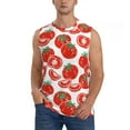 thumbnail image 1 of Pofeuu Hand Drawn Tomatoes Print Men's Muscle T-Shirt, Sleeveless, Muscle Tank, Classic Muscle Tee Top For Men Casual Sleeveless Muscle T-Shirt Trendy Clothes-Large, 1 of 7