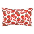 thumbnail image 1 of Pofeuu Hand Drawn Tomatoes Print Polyester Microfiber Plush Pillowcases, Super Soft and Cozy Pillow Case Covers with Envelop Closure（Pillow core not included）-14"x20", 1 of 6